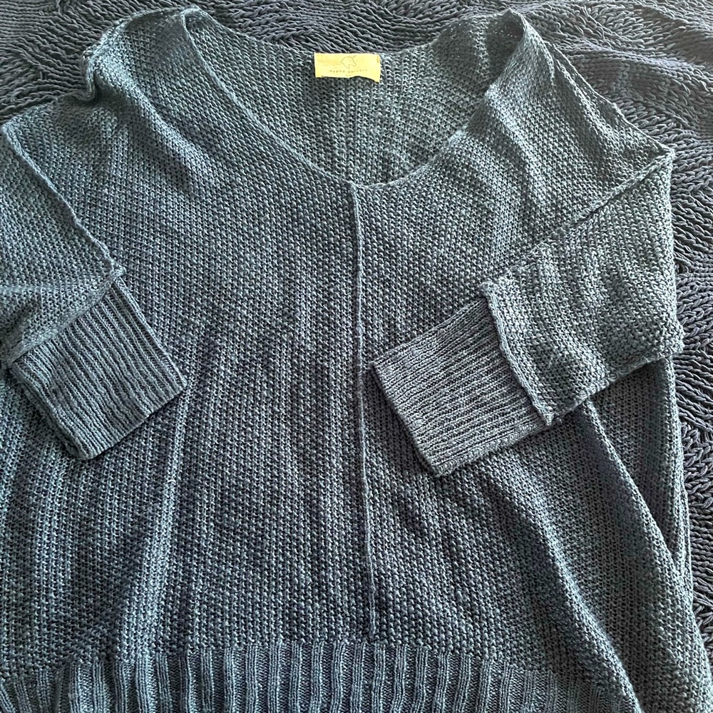 Boutique blue sweater